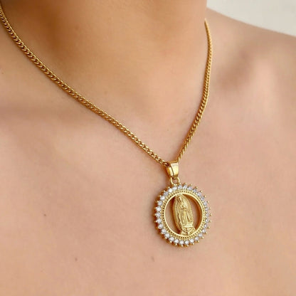 Collar Religioso Acero Inox 316 8474-5