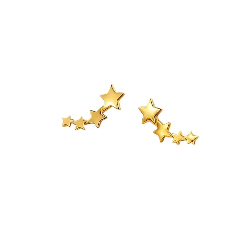 Aretes Estrella Acero 316L 8474-9