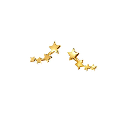 Aretes Estrella Acero 316L 8474-9