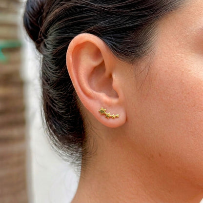 Aretes Estrella Acero 316L 8474-9