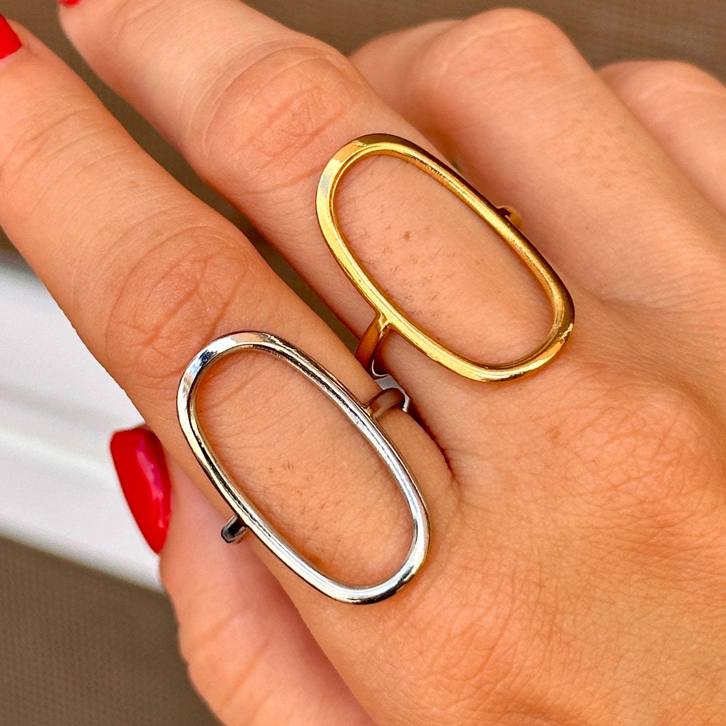 Anillo Ajustable Acero Inoxidable 8901-48