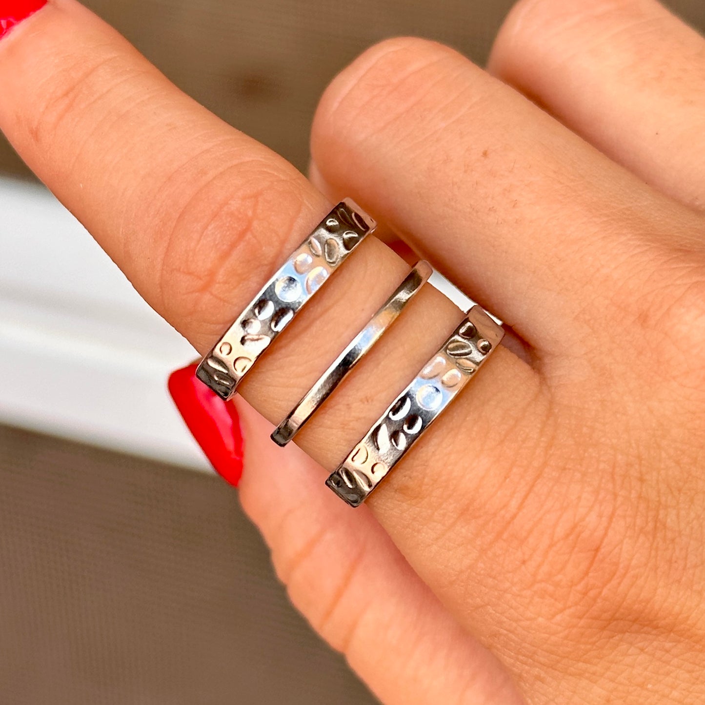 Anillo Ajustable Acero Inoxidable 8901-62