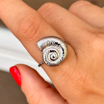 Anillo Caracarol Acero Inoxidable 8901-76