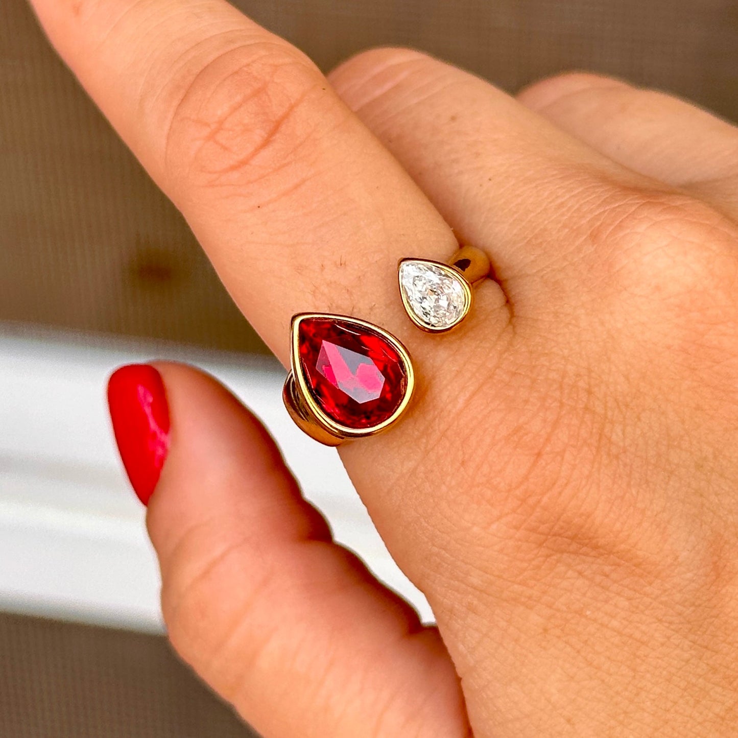 Anillo Acero Inoxidable #8 8901-82