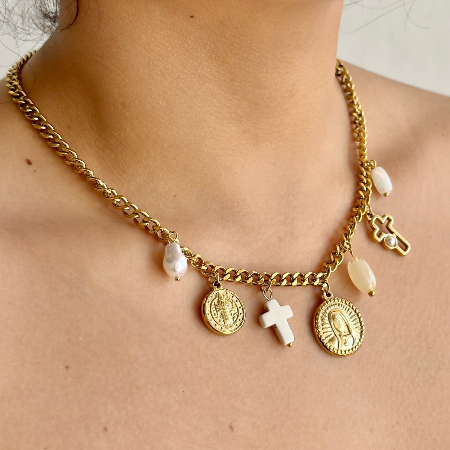 Collar Charms Acero Inoxidable 8902-178
