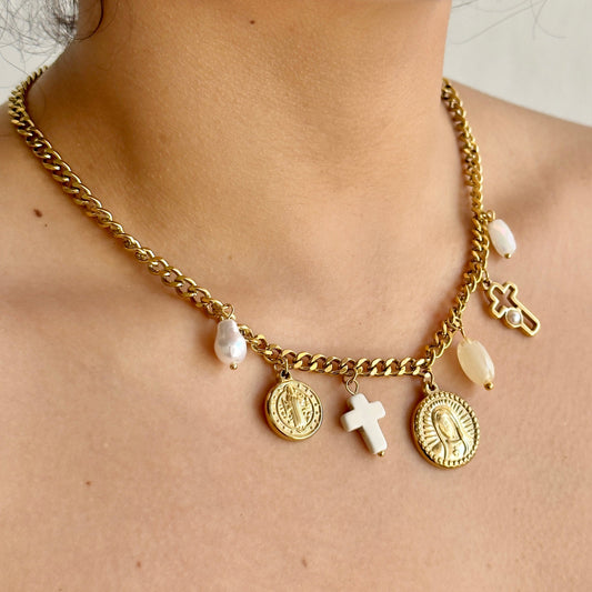 Collar Charms Acero Inoxidable 8902-178