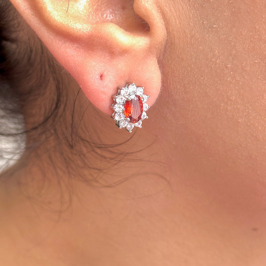 Aretes Chapa de Oro 8902-244