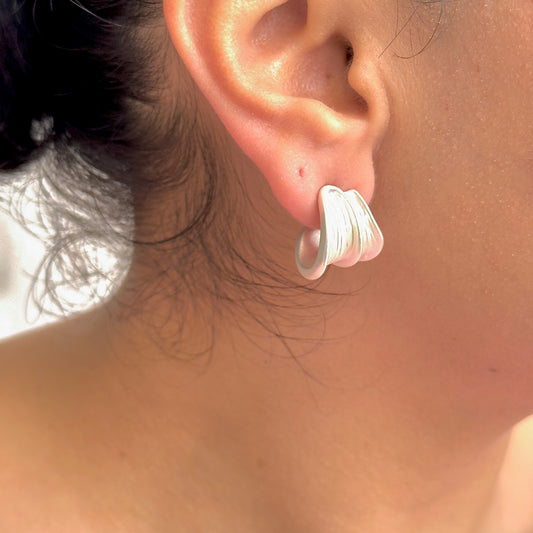 Aretes Chapa de Oro 8902-274