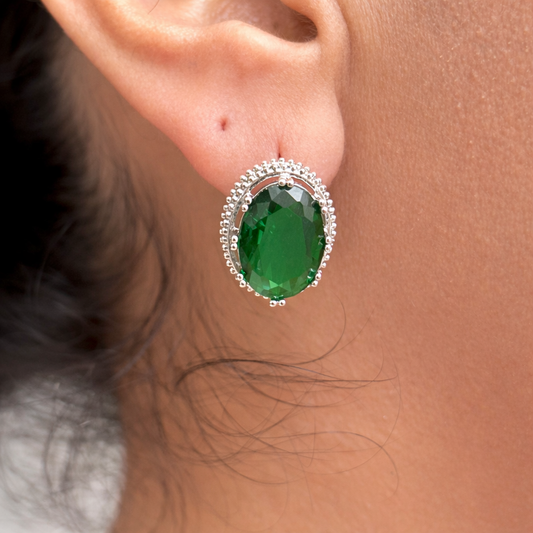 Aretes Chapa de Oro 8902-288