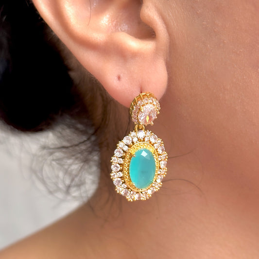 Aretes Chapa de Oro 8902-339