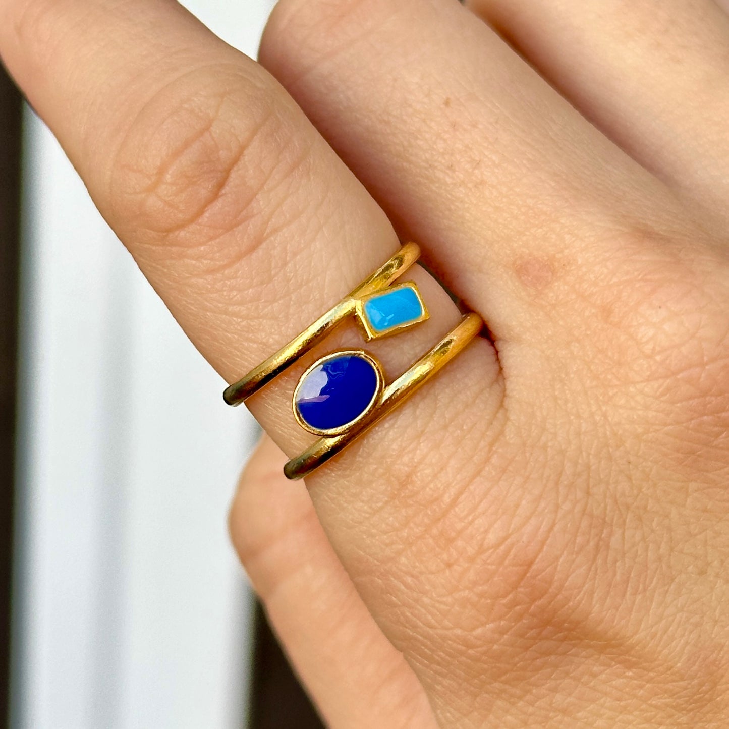Anillo Tonos Mar Acero Inoxidable 8902-78