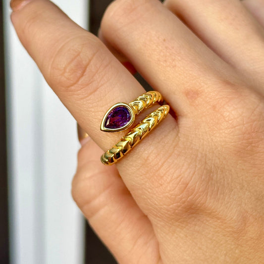 Anillo Chapa de Oro 8902-89