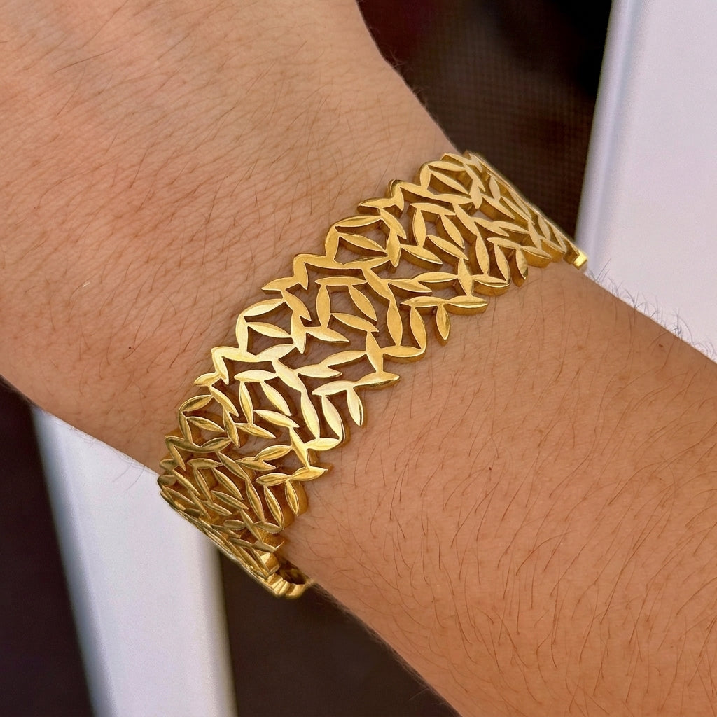 Pulsera Brazalete Acero Inox 9567-153