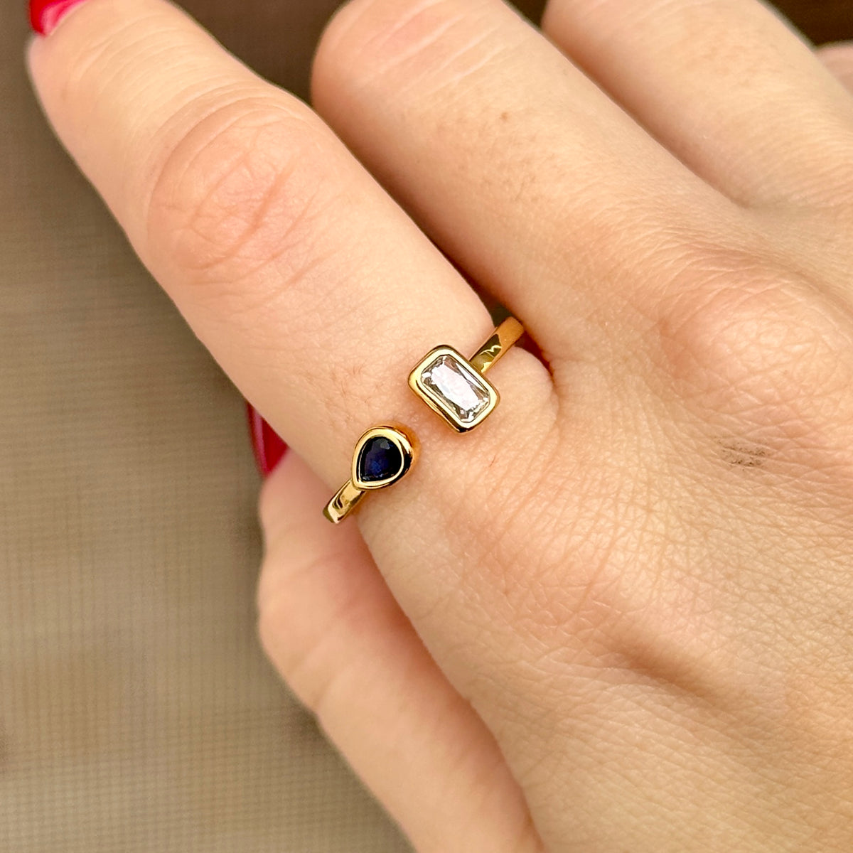 Anillo Chapa de Oro 9567-21