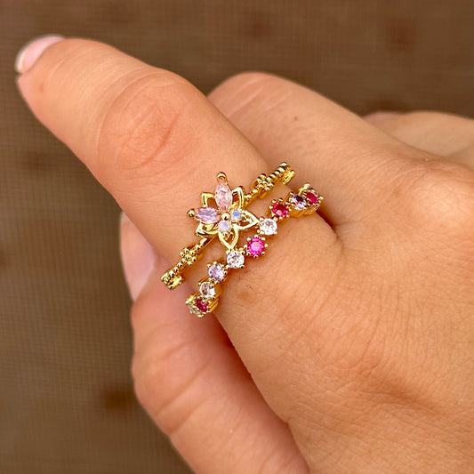 Anillo Chapa de Oro 9826-117