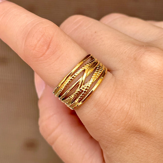 Anillo Acero Inoxidable 9826-124