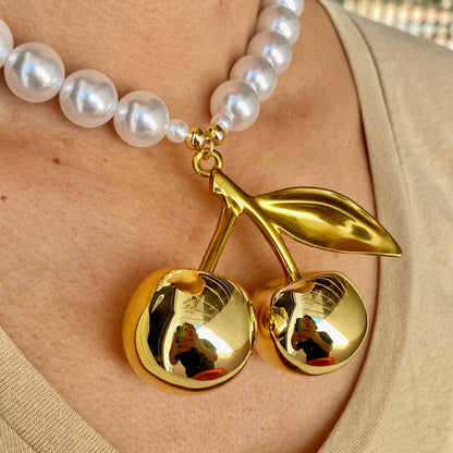Collar Chapa de Oro 9951-9