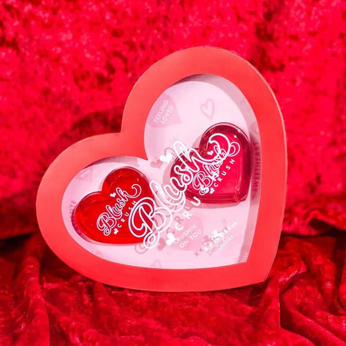 Rubor En Crema Set Dúo Italia Deluxe Labios Y Mejilla Tono Del Maquillaje Blush Crush