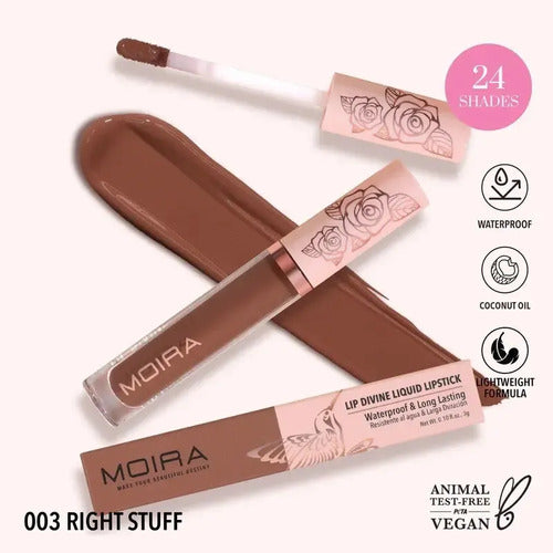 Moira Cosmetic Lip divine Liquid Lipstick