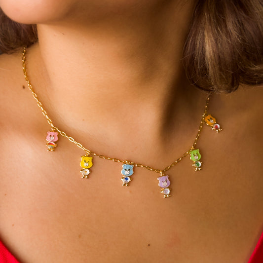 Collar Chapa de Oro 9357-14
