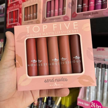 Set de Labiales Italia Deluxe Send Nudes