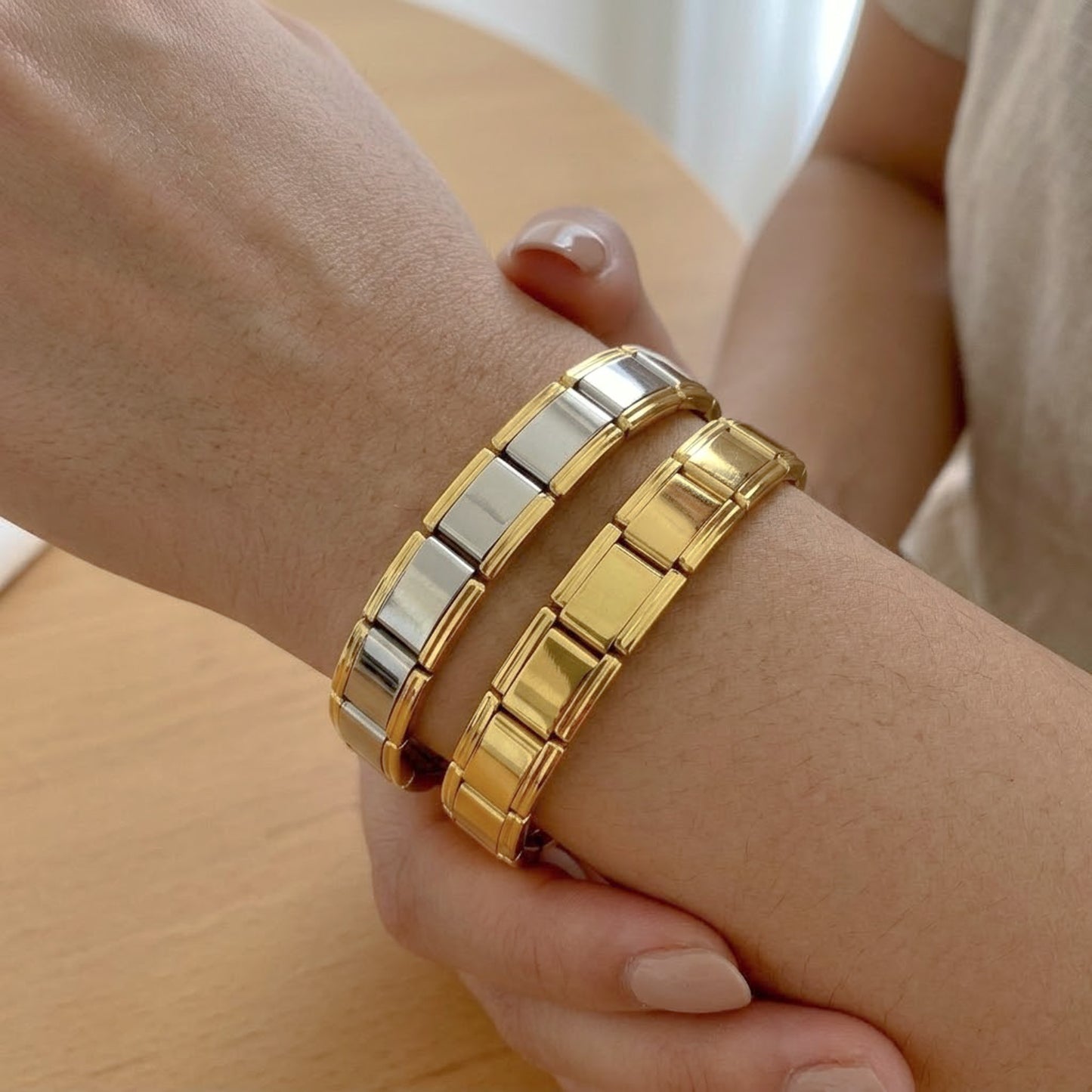 Pulsera Charms Italiana Acero Inox 8096-19