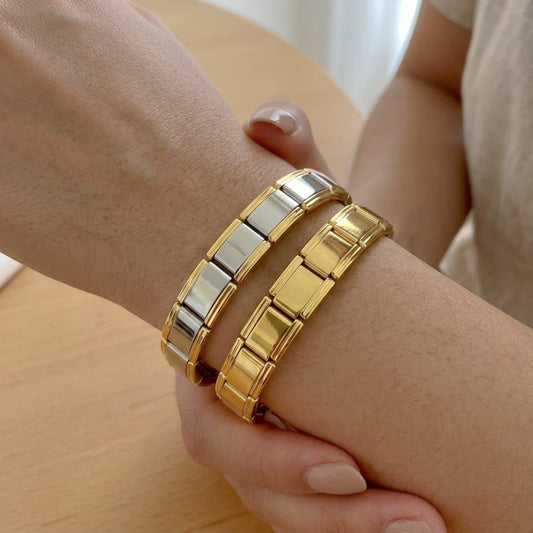 Pulsera Charms Italiana Acero Inox 8096-19