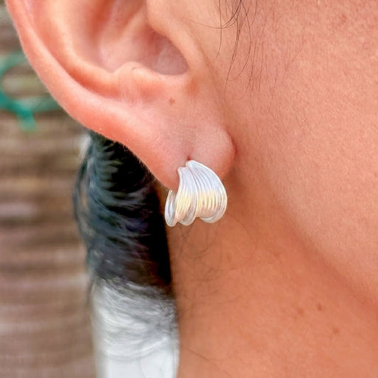 Aretes Chapa de Oro 8902-274