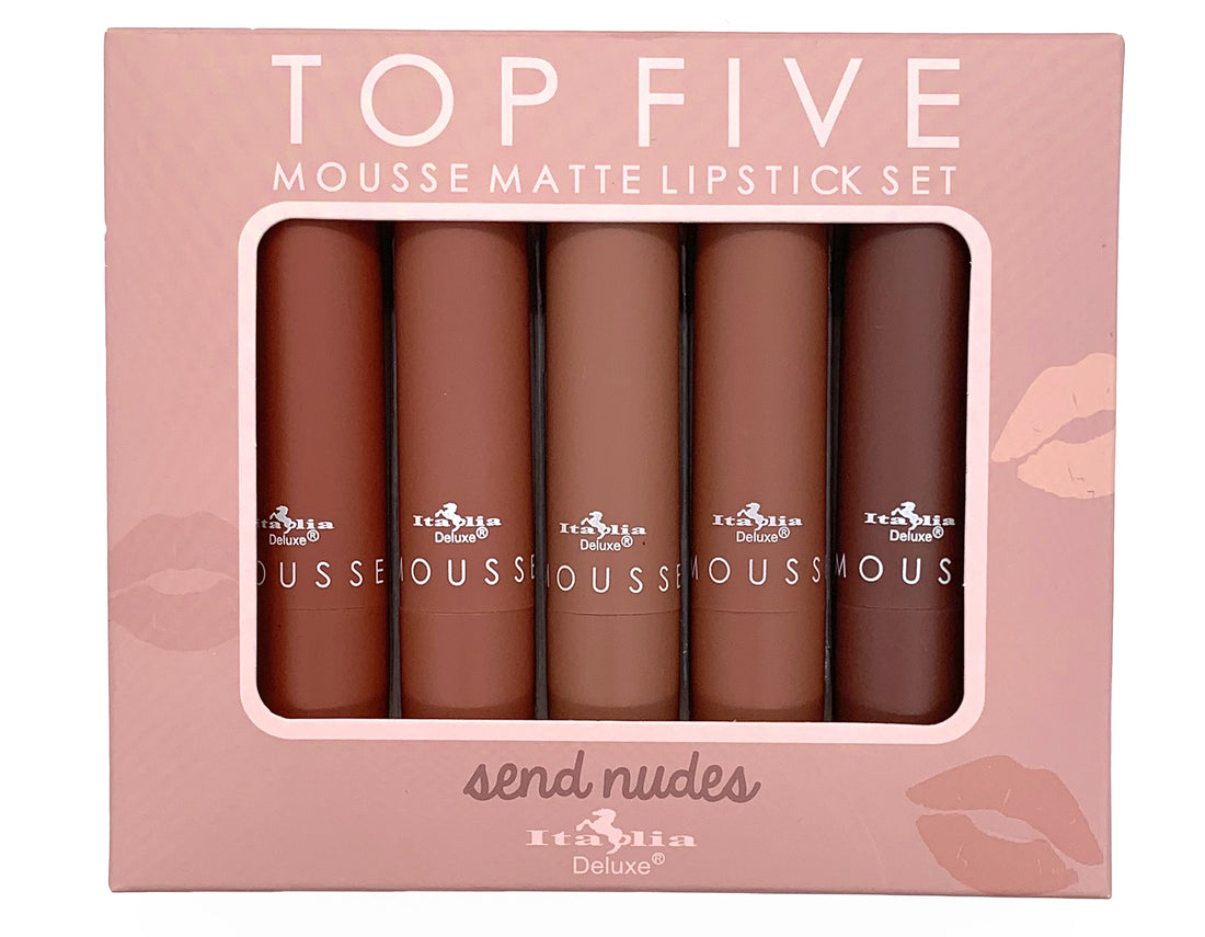 Set de Labiales Italia Deluxe Send Nudes